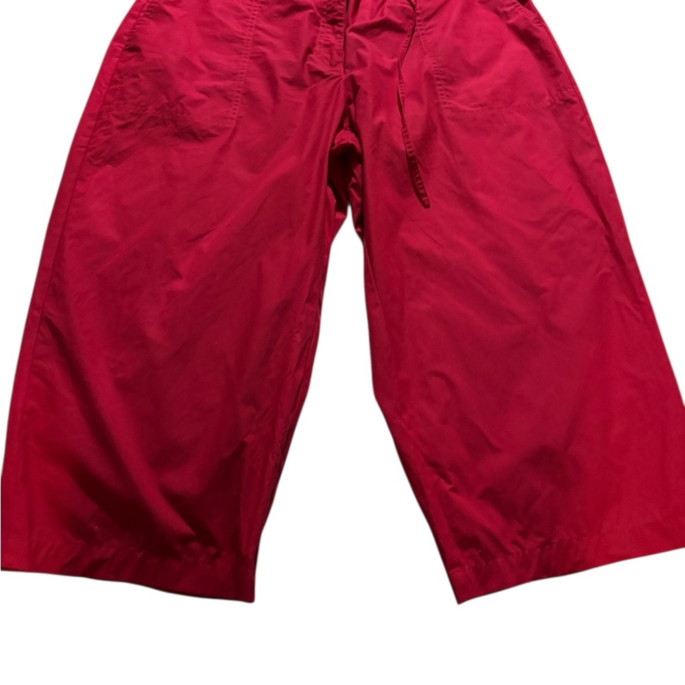 Liz Claiborne Red Cropped Pants